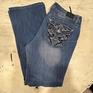 Women’s Love Nation Bootcut Jeans Size 10 Y2K Denim